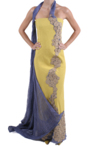 Linen Gown w/ Swirls 40% Off