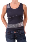Embroidered Sequin Tank